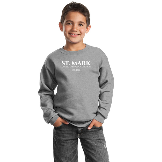 St. Mark Essential Youth Crewneck Sweatshirt